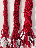 Tiny Small Smooth Red Bamboo Coral Round High Quality 2mm 3mm 4mm 6mm Full Strand 16" Gemstone Beads