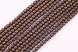 3mm 4mm 6mm 8mm 10mm Chocolate Bronze Hematite Beads Brown Hematite Loose Beads 15.5" Strands