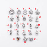 18K Gold PVD Sea shell ocean beach summer nautical charms fish crab lobster turtle s Charms - Tarnish Resistant