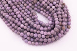 8mm Purple Jasper Beads Semi-matte Smooth Round Loose Beads 15.5" Strands