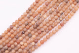 8mm 10mm Champagne Tan Druzy Agate Beads Smooth Round Loose Beads 15.5" Strands