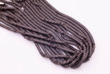 4mm Brown Chocolate Hematite Beads Square Faceted Spacer Beads Brown Hematite Loose Beads 15.5" Strands