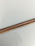 Distressed Leather Suede, Round 1mm and 2mm size 7 colors, 5 Yards