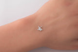 Snow Board Connector Permanent Jewelry Connector or Charm 14kt gold filled or Sterling Silver - Made in the USA - Custom