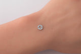 Fly Fishing Disc Connector Permanent Jewelry Connector or Charm 14kt gold filled or Sterling Silver - Made in the USA - Custom