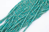 Natural Amazonite Heishi Discs Beads 2x4mm 3x6mm 15.5" Strand