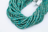 Natural Amazonite Heishi Discs Beads 2x4mm 3x6mm 15.5" Strand