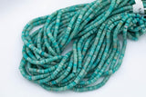 Natural Amazonite Heishi Discs Beads 2x4mm 3x6mm 15.5" Strand