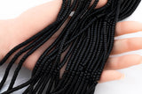 Natural Onyx Heishi Discs Beads 2x4mm 3x6mm 15.5" Strand