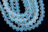10mm or 12mm Crystal Rondelle -2 or 5 or 10 STRANDS- Opalite