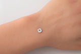 Flamingo Disc Connector Permanent Jewelry Connector or Charm 14kt gold filled or Sterling Silver - Made in the USA - Custom