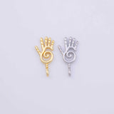Hands Charm 18K Gold PVD charms - Tarnish Resistant LLL