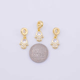 Hands Charm 18K Gold PVD charms - Tarnish Resistant LLL