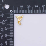 Hands Charm 18K Gold PVD charms - Tarnish Resistant LLL