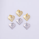 Heart Charm 18K Gold PVD charms - Tarnish Resistant LLL