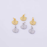 Sea shell Charm 18K Gold PVD charms - Tarnish Resistant LLL