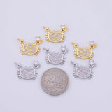 Crab Charm 18K Gold PVD charms - Tarnish Resistant LLL