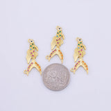 Fish Charm 18K Gold PVD charms - Tarnish Resistant LLL