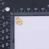 Fish Croaker Charm 18K Gold pvd charms - Tarnish Resistant LLL