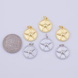 Starfish Charm 18K Gold PVD charms - Tarnish Resistant LLL