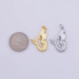 Mermaid Charm 18K Gold PVD charms - Tarnish Resistant LLL