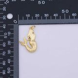Mermaid Charm 18K Gold PVD charms - Tarnish Resistant LLL
