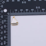 Boat Charm 18K Gold PVD charms - Tarnish Resistant LLL