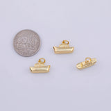 Boat Charm 18K Gold PVD charms - Tarnish Resistant LLL