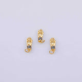 Hamsa Hands Charm 18K Gold PVD charms - Tarnish Resistant LLL
