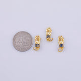 Hamsa Hands Charm 18K Gold PVD charms - Tarnish Resistant LLL