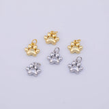 Dog Paw Charm 18K Gold PVD charms - Tarnish Resistant LLL