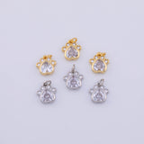 Dog Paw Charm 18K Gold PVD charms - Tarnish Resistant LLL