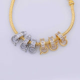 Large Hole Charm 18K Gold PVD charms - Tarnish Resistant LLL