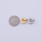 Large Hole Charm 18K Gold PVD charms - Tarnish Resistant LLL