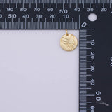 Hamsa Charm 18K Gold PVD charms - Tarnish Resistant LLL