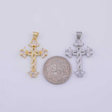 CROSS Charm 18K Gold PVD charms - Tarnish Resistant LLL