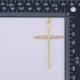 Cross Charm 18K Gold PVD charms - Tarnish Resistant LLL