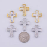 cross Charm 18K Gold PVD charms - Tarnish Resistant LLL