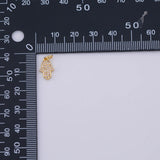 Hamsa Charm 18K Gold PVD charms - Tarnish Resistant LLL