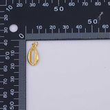 Cowrie shell Charm 18K Gold PVD charms - Tarnish Resistant LLL