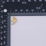 Mermaid Charm 18K Gold PVD charms - Tarnish Resistant LLL