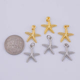 Starfish Star Fish Charm 18K Gold PVD charms - Tarnish Resistant LLL