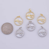 Mom Charm 18K Gold PVD charms - Tarnish Resistant LLL