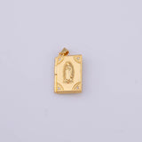 Religious Charm Mary 18K Gold PVD charms - Tarnish Resistant LLL