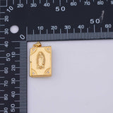 Religious Charm Mary 18K Gold PVD charms - Tarnish Resistant LLL