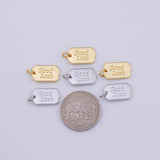 Good Luck Charm 18K Gold PVD charms - Tarnish Resistant LLL
