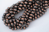 Navajo Pearl Rust Hematite Beads 8mm 10mm 12mm Natural Untreated 15.5" Strands Natural Hematite Loose Bead