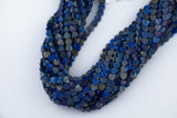 Natural Lapis Heart Top Drilled Beads 6mm 15.5" Strand