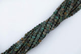 Natural Bloodstone Heart Top Drilled Beads 6mm 15.5" Strand