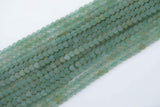 Natural Green Aventurine Heart Top Drilled Beads 6mm 15.5" Strand